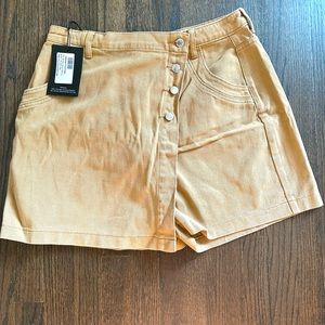 PLT Button Detail Skort